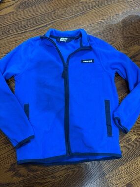 Lands End Boys Fleece- Royal blue, size 8